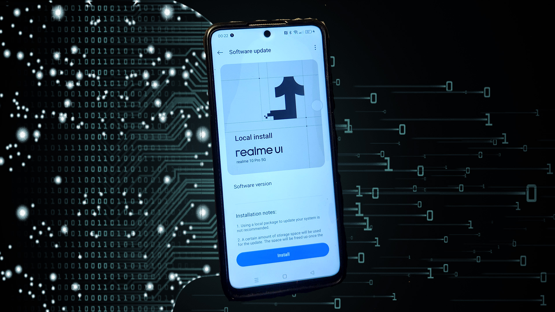 realme 7 rollback package android 12 to 11